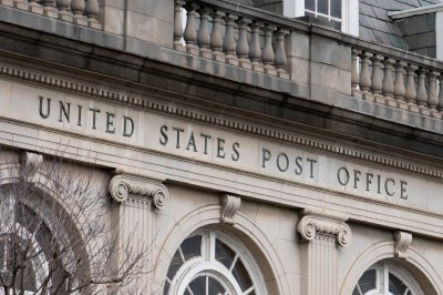 Classic Old Stone US  Post Office