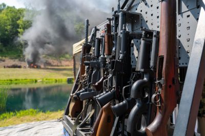 Gun Enthusiasts Gather For Machine Gun Rally In Pennsylvania