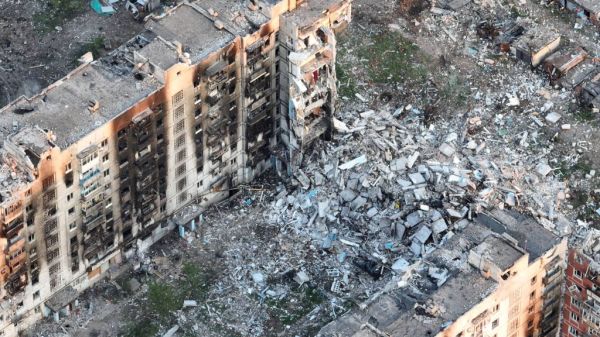 Bakhmut Destroyed Amid Ongoing Russia’s War Against Ukraine
