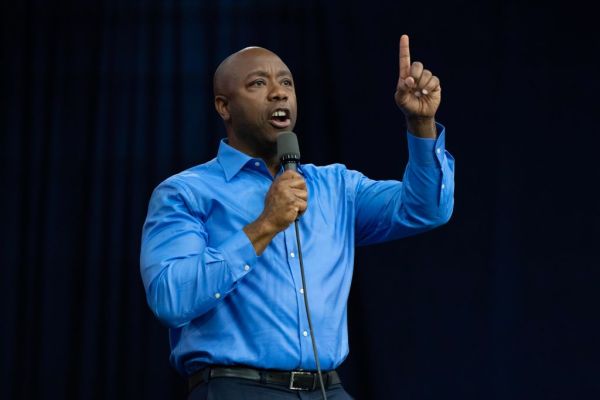 Sen. Tim Scott (R-SC) Announces His Run For President At Rally In North Charleston