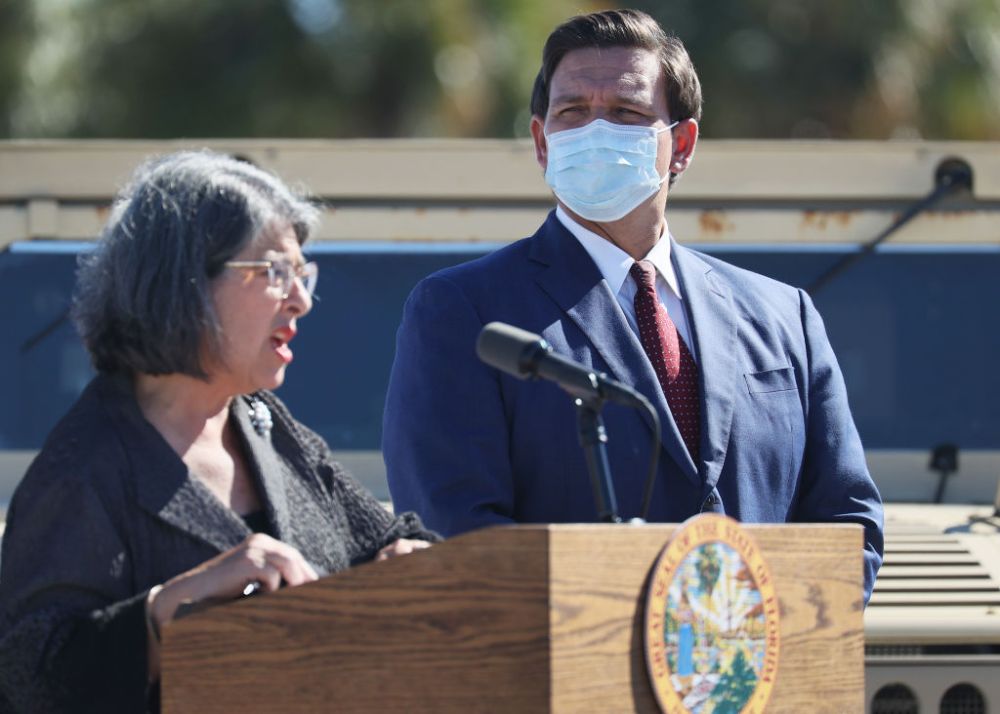 Florida Gov. De Santis Discusses Coronavirus Vaccine Strategy