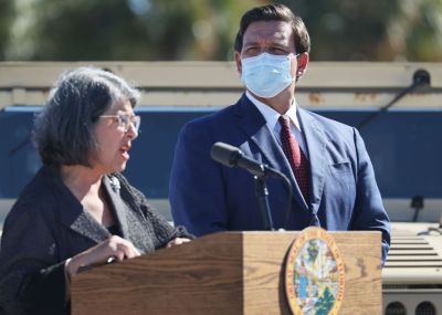 Florida Gov. De Santis Discusses Coronavirus Vaccine Strategy