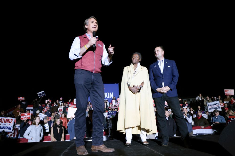 Glenn Youngkin Campaigns In Final Days Of Virginia Gubernatorial Election