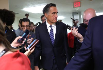 Senators Meet For Their Weekly Policy Luncheons On Capitol Hill