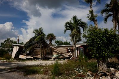 San Carlos Island trailer park