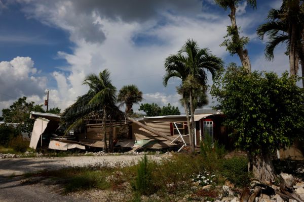 San Carlos Island trailer park