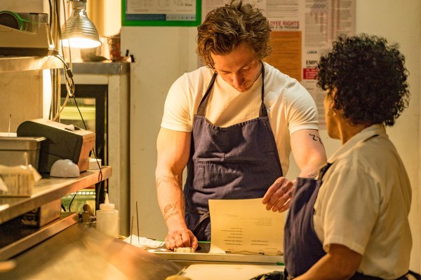 Jeremy Allen White and Liza Colón-Zayas in The Bear. (Image from FX Productions)
