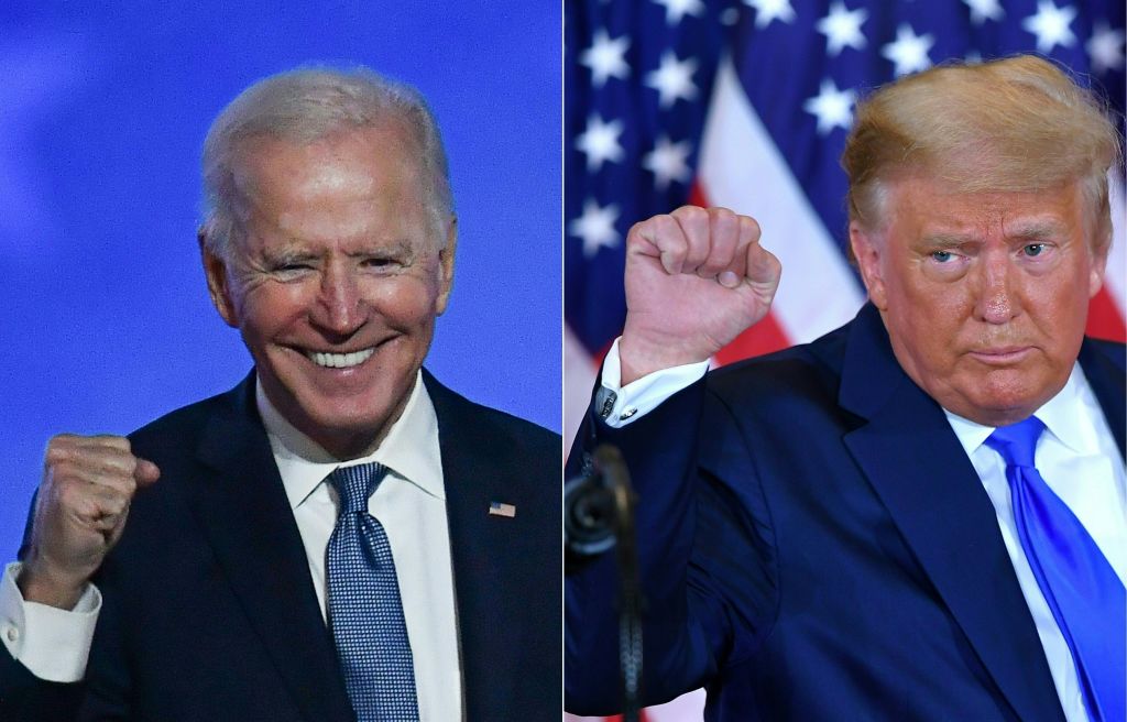 TOPSHOT-COMBO-US-VOTE-TRUMP-BIDEN