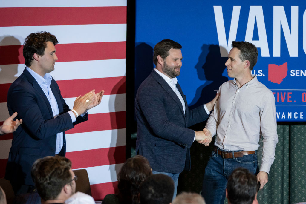 Josh Hawley Joins GOP Senate Candidate JD Vance On Ohio Campaign Trail