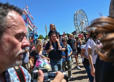 DES MOINES, IA – AUGUST 12: Republican presidential candidate a