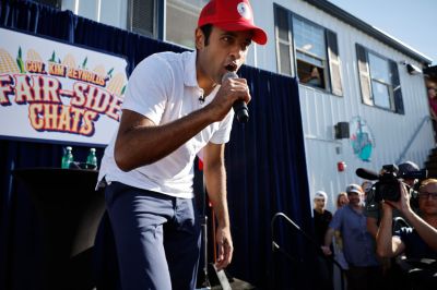 Presidential Hopefuls Make The Rounds At The Iowa State Fair