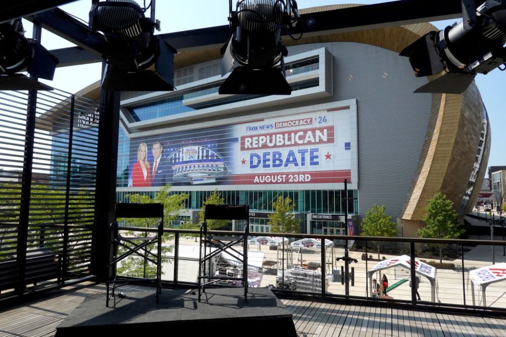Presidential Hopefuls Square Off In First GOP Debate