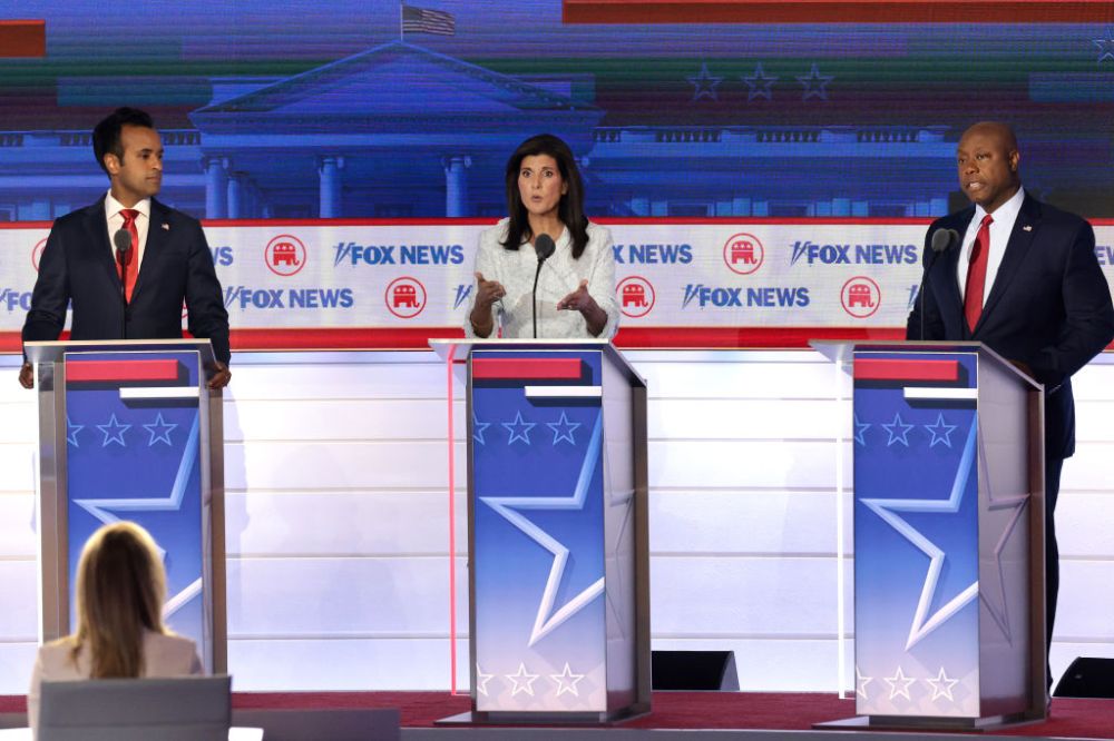 Presidential Hopefuls Square Off In First GOP Debate