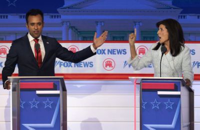 Presidential Hopefuls Square Off In First GOP Debate