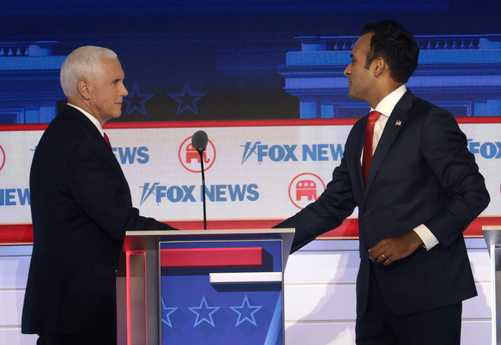 Presidential Hopefuls Square Off In First GOP Debate