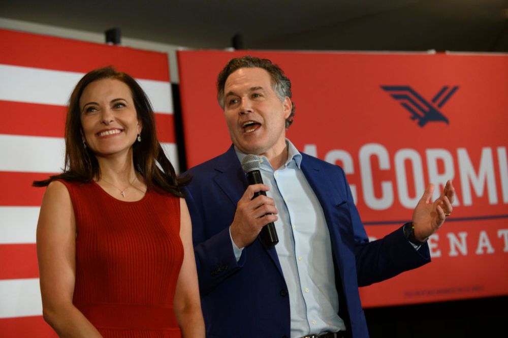 PA GOP Senate Candidate Dave McCormick Holds Primary Election Night Party
