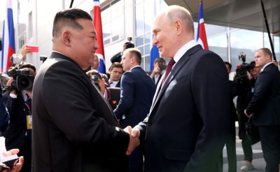 Kim Jong Un – Vladimir Putin meeting in Russia