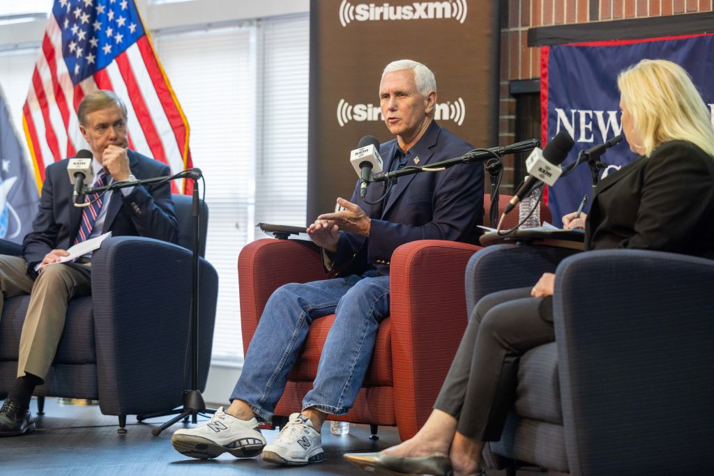 SiriusXM’s Julie Mason And Steve Scully Host A Town Hall With Former VP Mike Pence At New England College