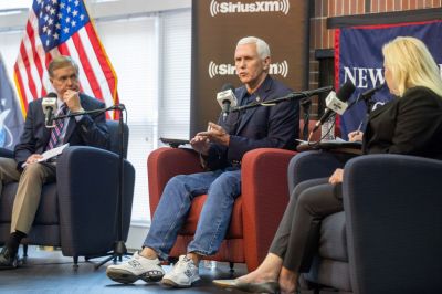 SiriusXM’s Julie Mason And Steve Scully Host A Town Hall With Former VP Mike Pence At New England College