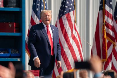 Donald Trump Speaks In South Carolina As He Campaigns For President