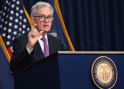 U.S. Federal Reserve Chair Jerome Powell Holds News Conference Following FOMC Meeting