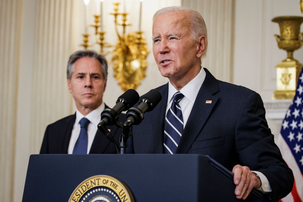 President Biden Delivers Remarks On The Conflict In Israel