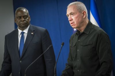 Austin Lloyd – Yoav Gallant press conference in Tel Aviv