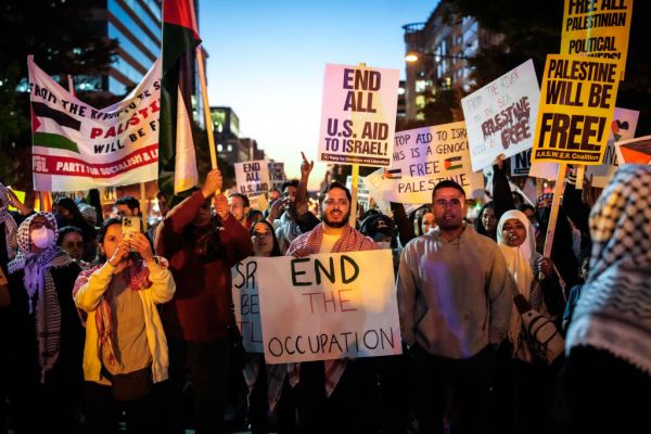 Activists Gather In Support Of The People Of Gaza