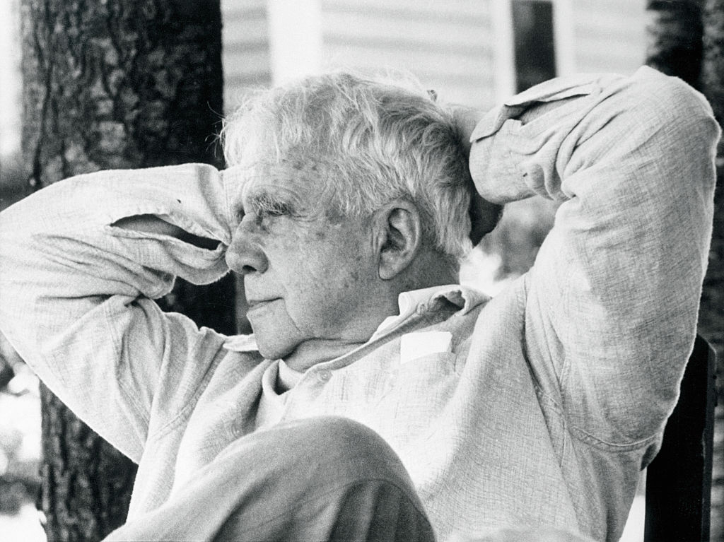 Poet Robert Frost