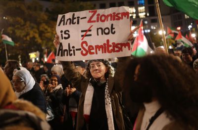 Freedom For Palestine Protest In Berlin