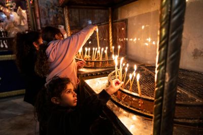 Subdued Christmas Season In Bethlehem, West Bank