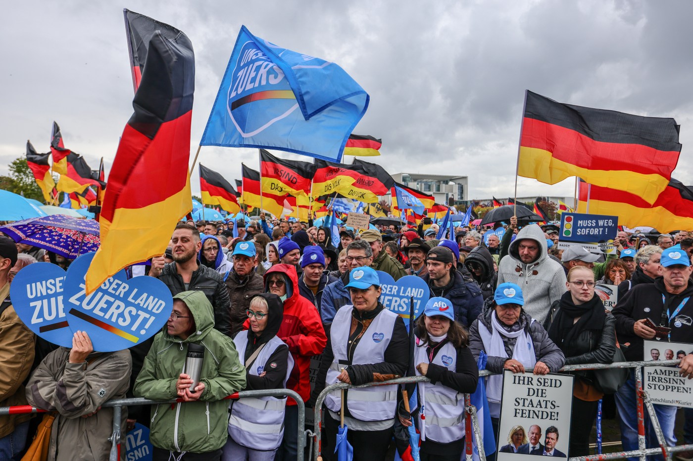 AfD Leads Protest Against Rising Prices