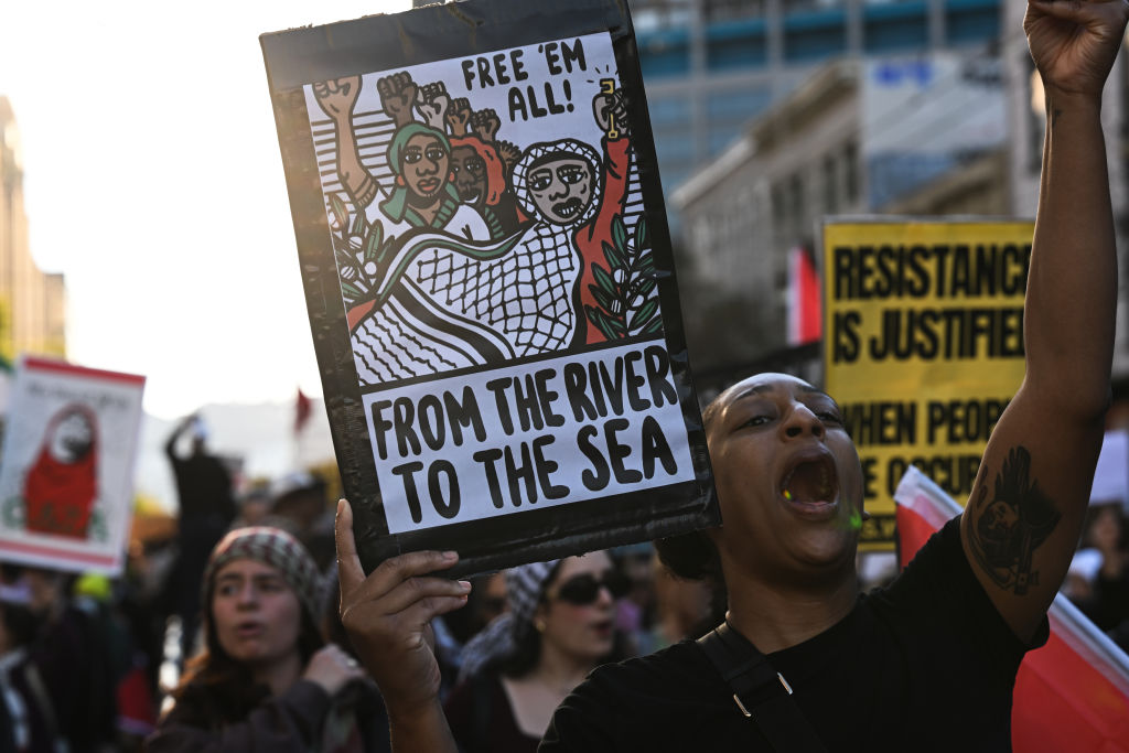 Pro-Palestine protest in San Francisco
