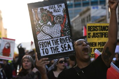 Pro-Palestine protest in San Francisco