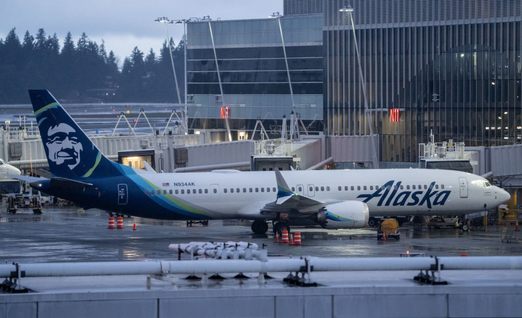 Alaska Airlines Grounds Its Fleet Of 65 Boeing 737 Max 9’s, After Fuselage Section Blew Out In Flight