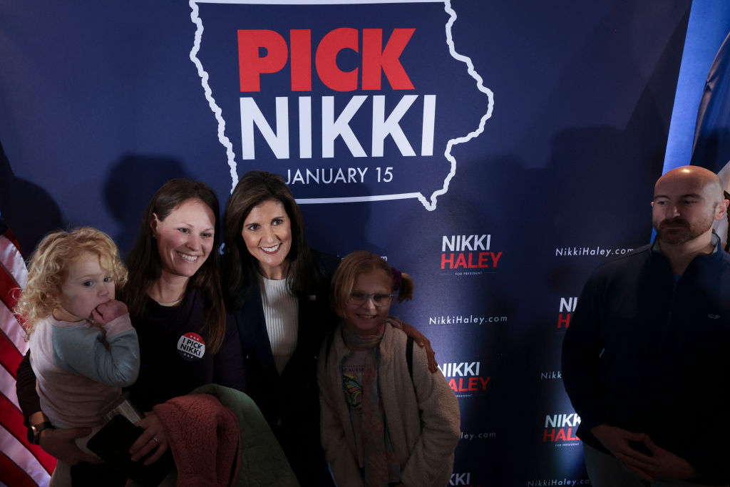 Nikki Haley Campaigns In Iowa For President In Last Week Before State’s Caucuses