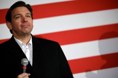 Ron DeSantis Campaigns In Iowa Day Before State’s Caucuses