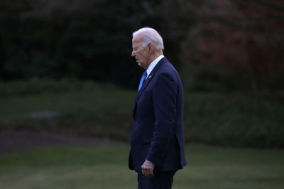 President Biden Departs The White House On Friday