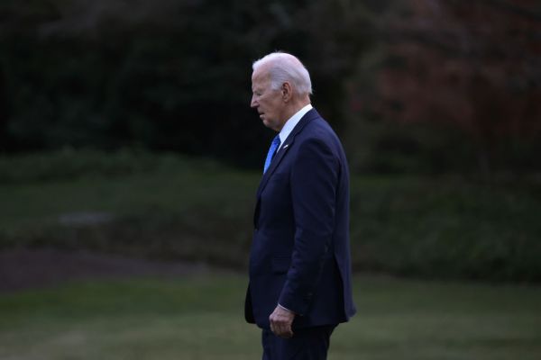 President Biden Departs The White House On Friday