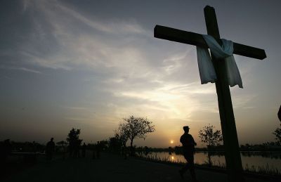 US Military Celebrates Easter in Baghdad