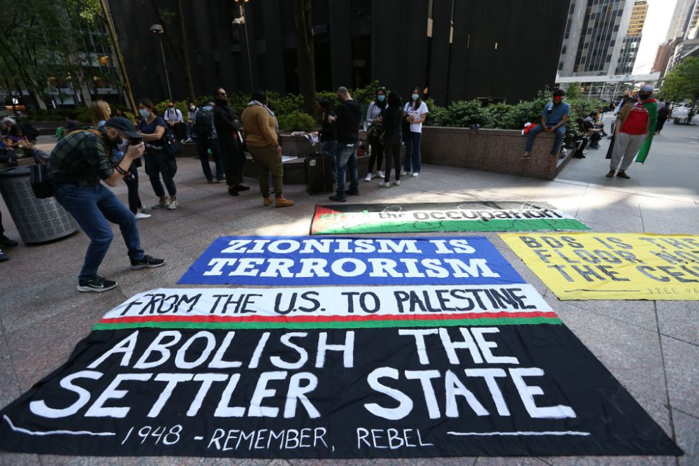 Pro-Palestine protest in New York
