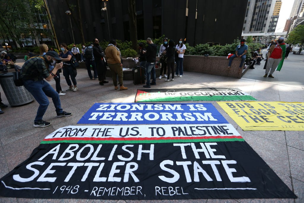 Pro-Palestine protest in New York