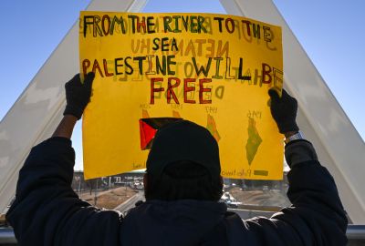 Edmonton Boxing Day Protest By Palestinians