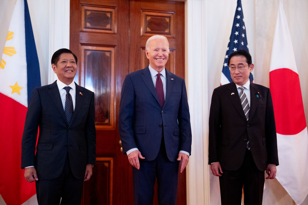 President Biden Holds Trilateral Meeting With Japanese Prime Minister Fumio Kishida And Filipino President Ferdinand Marcos