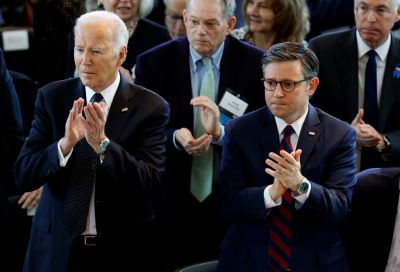 Holocaust Day Of Remembrance Ceremony Held At U.S. Capitol