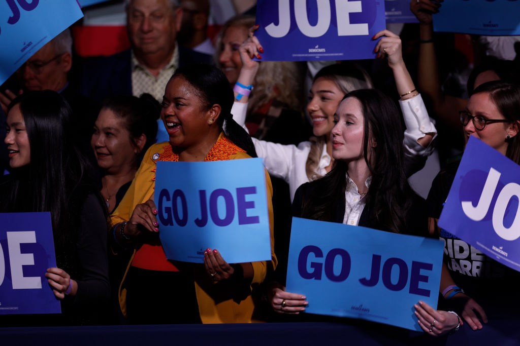 President Biden And Vice President Harris Speak At DNC Winter Meeting In Philadelphia