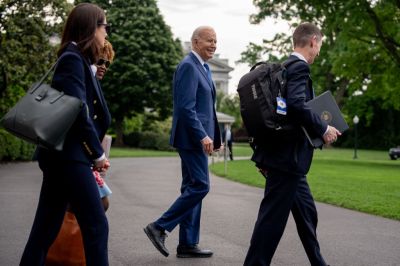 President Biden Departs White House For Midwest