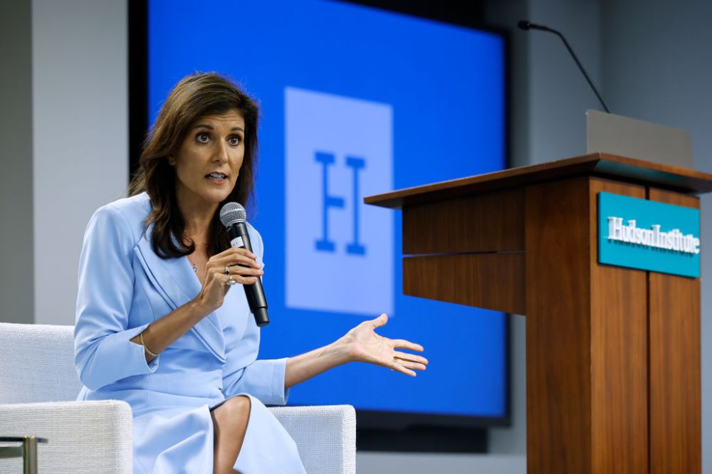 Nikki Haley Speaks At The Hudson Institute, First Public Event Since Dropping Out Of Presidential Race