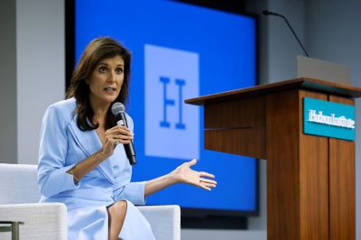Nikki Haley Speaks At The Hudson Institute, First Public Event Since Dropping Out Of Presidential Race