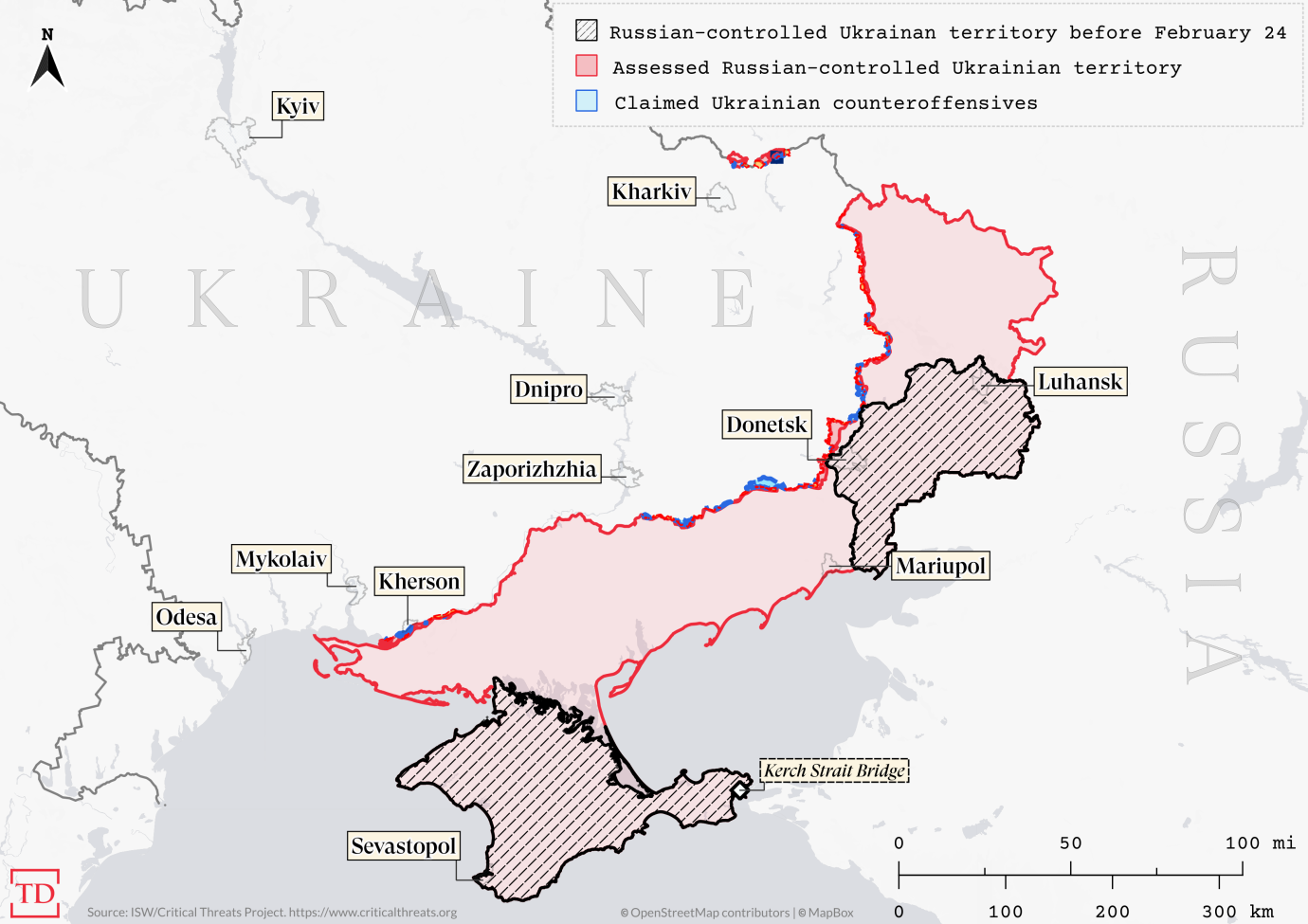 Map via Joe Schueller. (Source: The Institute for the Study of War/Critical Threats Project.)